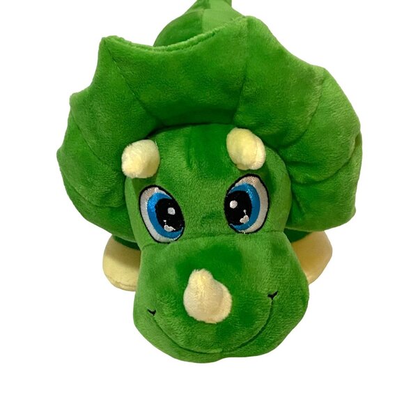 Walgreens Triceratops Dinosaur Valentine Plush 14" Love Friendship Big Eyes - Picture 3 of 8